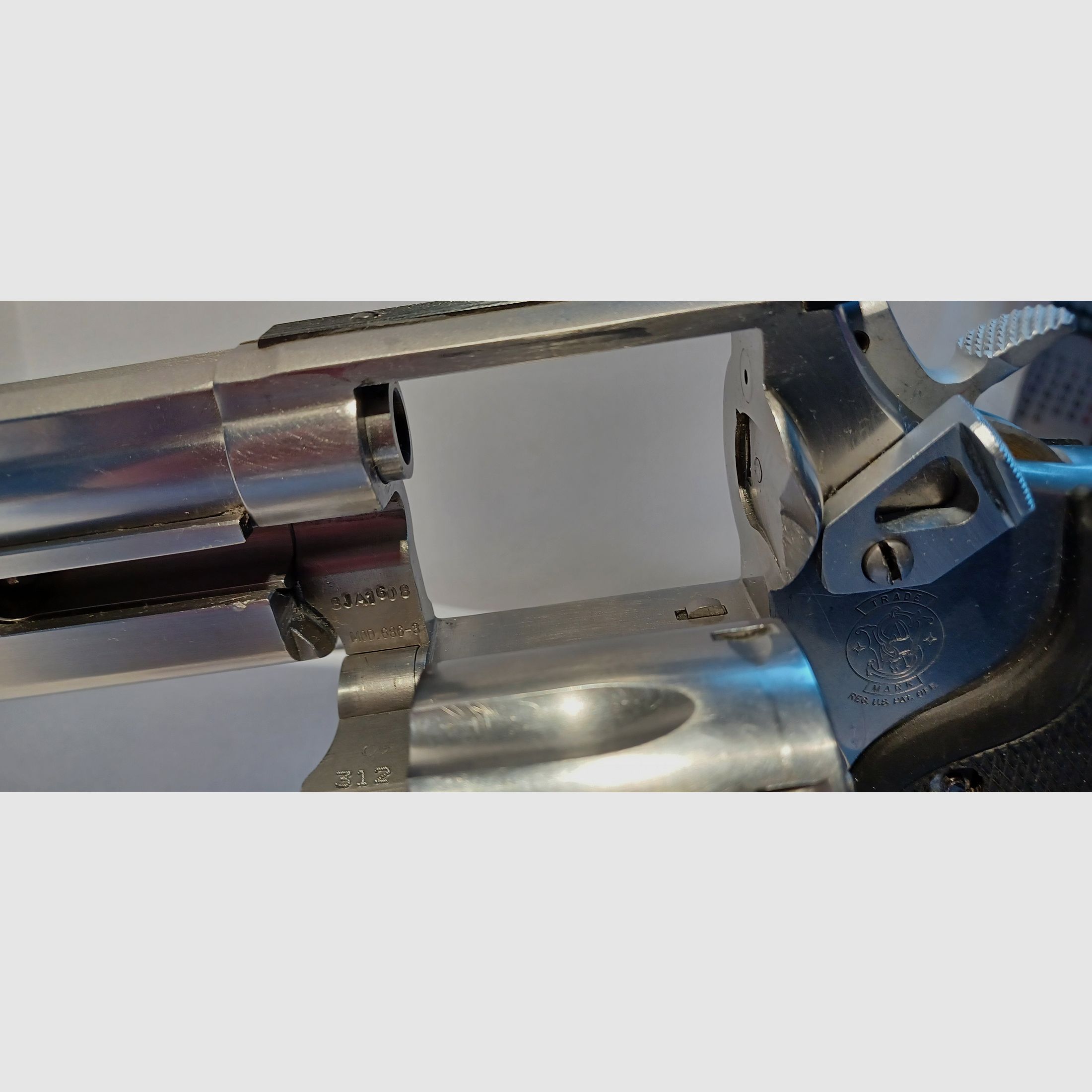 S&W 686-3 AF in 6'' .357Mag. L-Rahmen -alte Qualitätsfertigung ohne internal lock