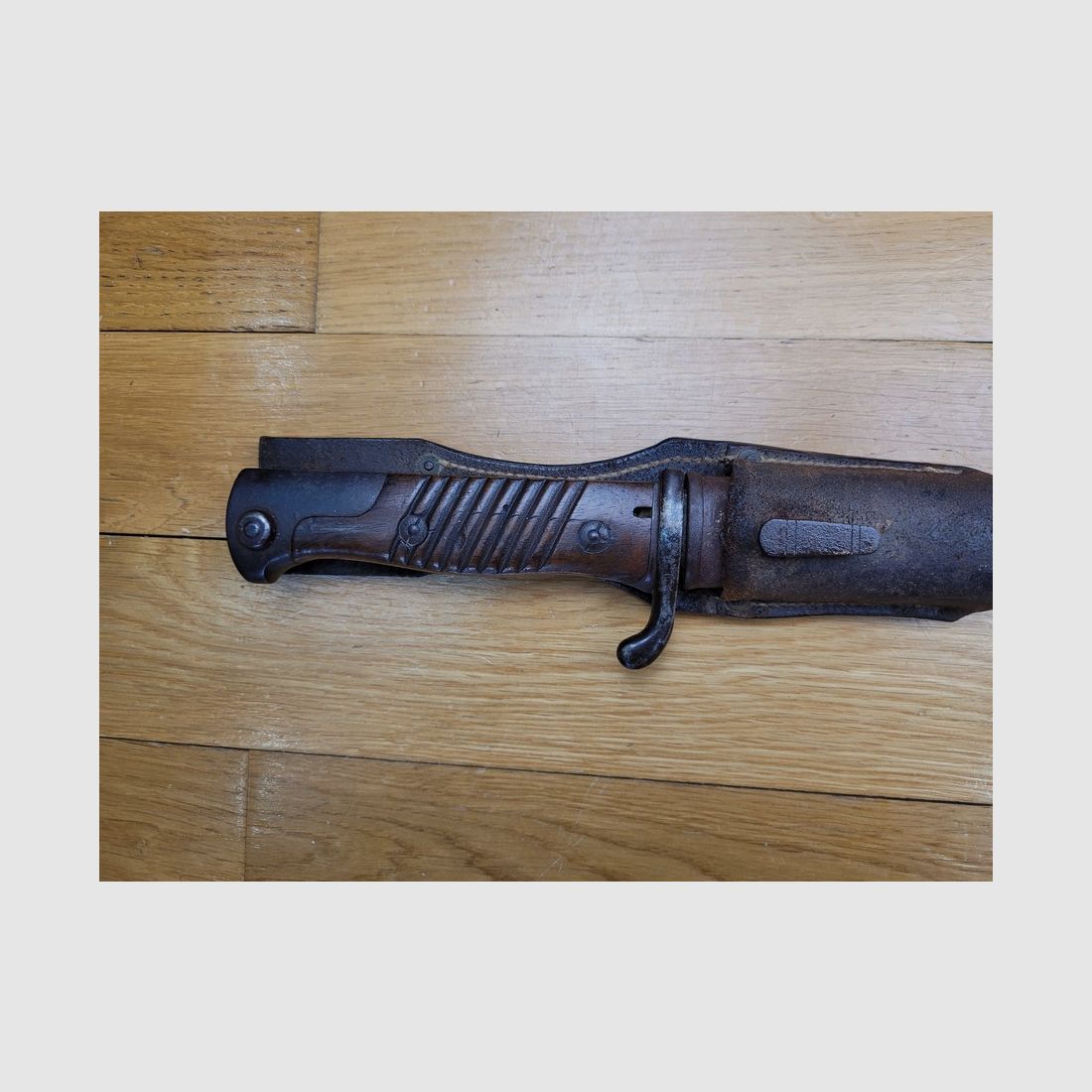 Seltene preußische Bajonett S98ms lange Säge 2. Typ – schöne Klinge mit Sägezähnen – W06 – Alex Coppel – seltener Scheidehalter – schönes Originalset – Top-Zustand!, Bild 14 von 15