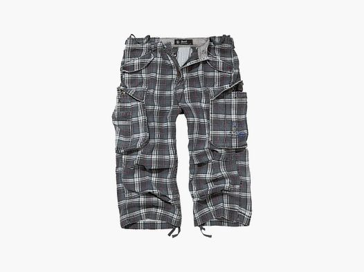 Brandit Brandit 3/4 Shorts Industry Vintage darkgrey purple