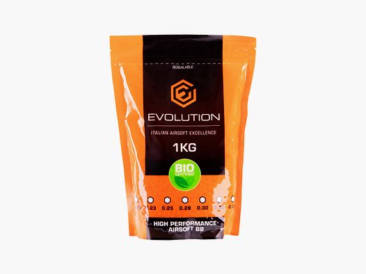Evolution High Performance Airsoft BIO BBs 6mm 0,20g 5.000 Stück