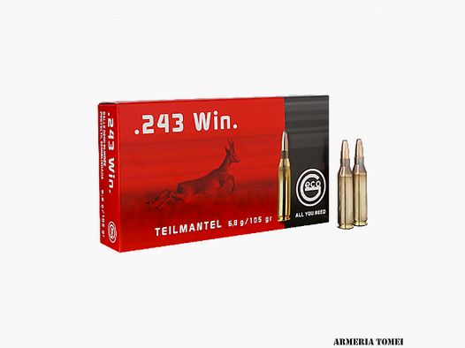 GECO – .243 Teilmantel 6,8g / 105gr