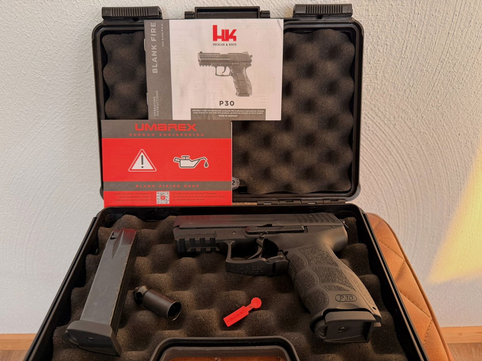 Heckler & Koch P30 Schreckschuss-Pistole 9 mm P.A.K. brüniert