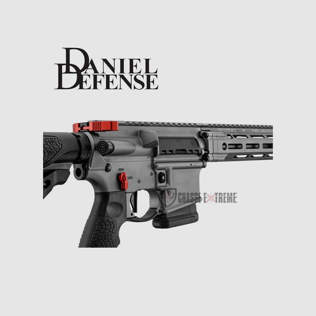 Fucile DANIEL DEFENSE M4 V7 PRO 18'' Cal 223 Rem Grigio, immagine 4 di 10