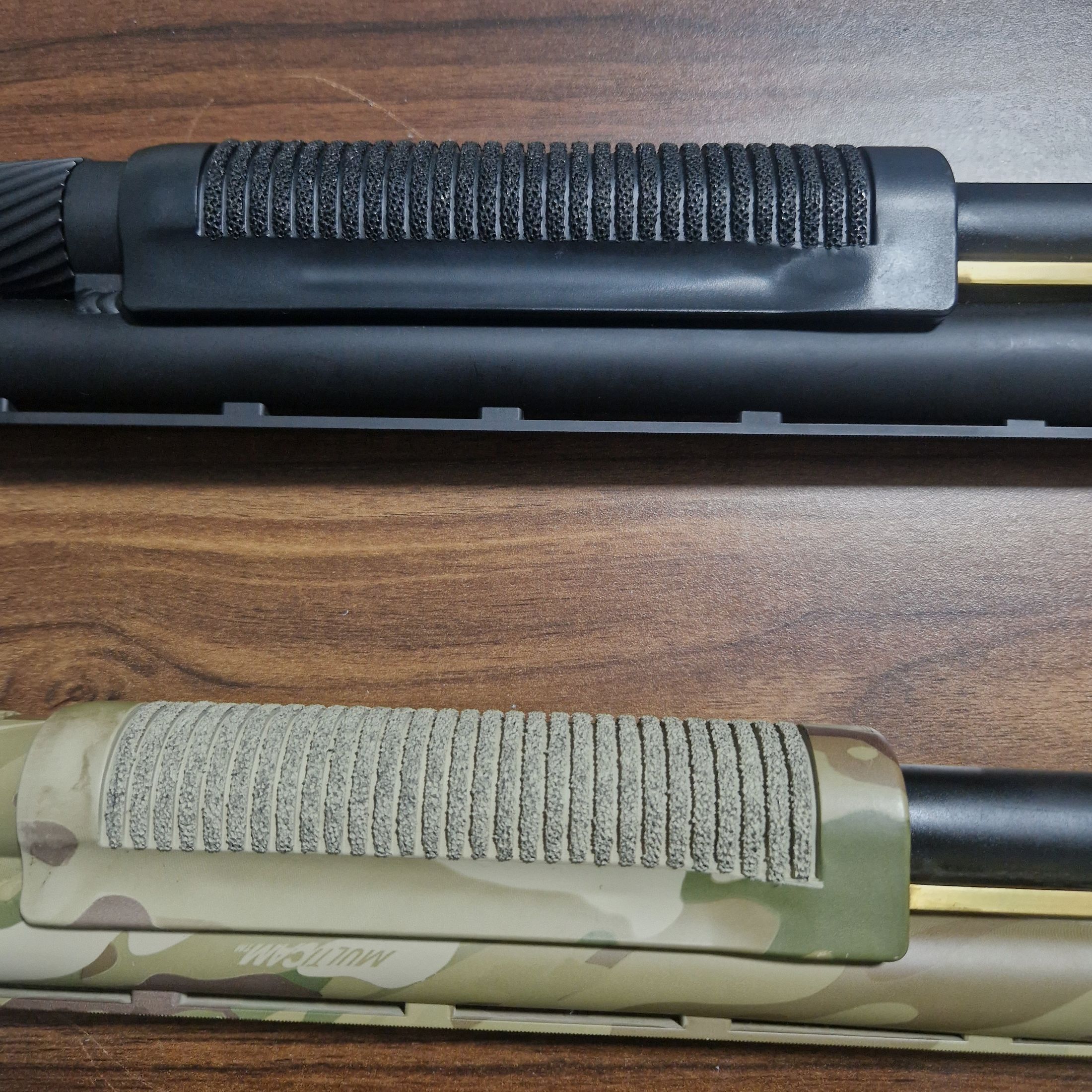 R.A.M 2x Schrotflinte. F im fünfeck j. 2021! Von APS SAI CAM 870. Cal.68 mit Extras.