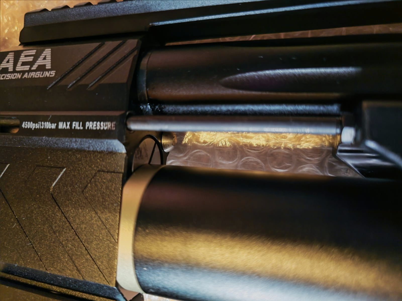 GoGun AEA Megalodon F-Serie 7,5 Joule | Kaliber .50 Luft / PCP karabin | z JADS podwójnym zbiornikiem | 2x 12 nabojowe magazynki aluminiowe | + wkładki stabilizujące do chwytu | z akcesoriami i fakturą