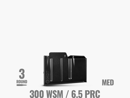 3 Round Metal Magazine 300 WSM / 6.5PRC