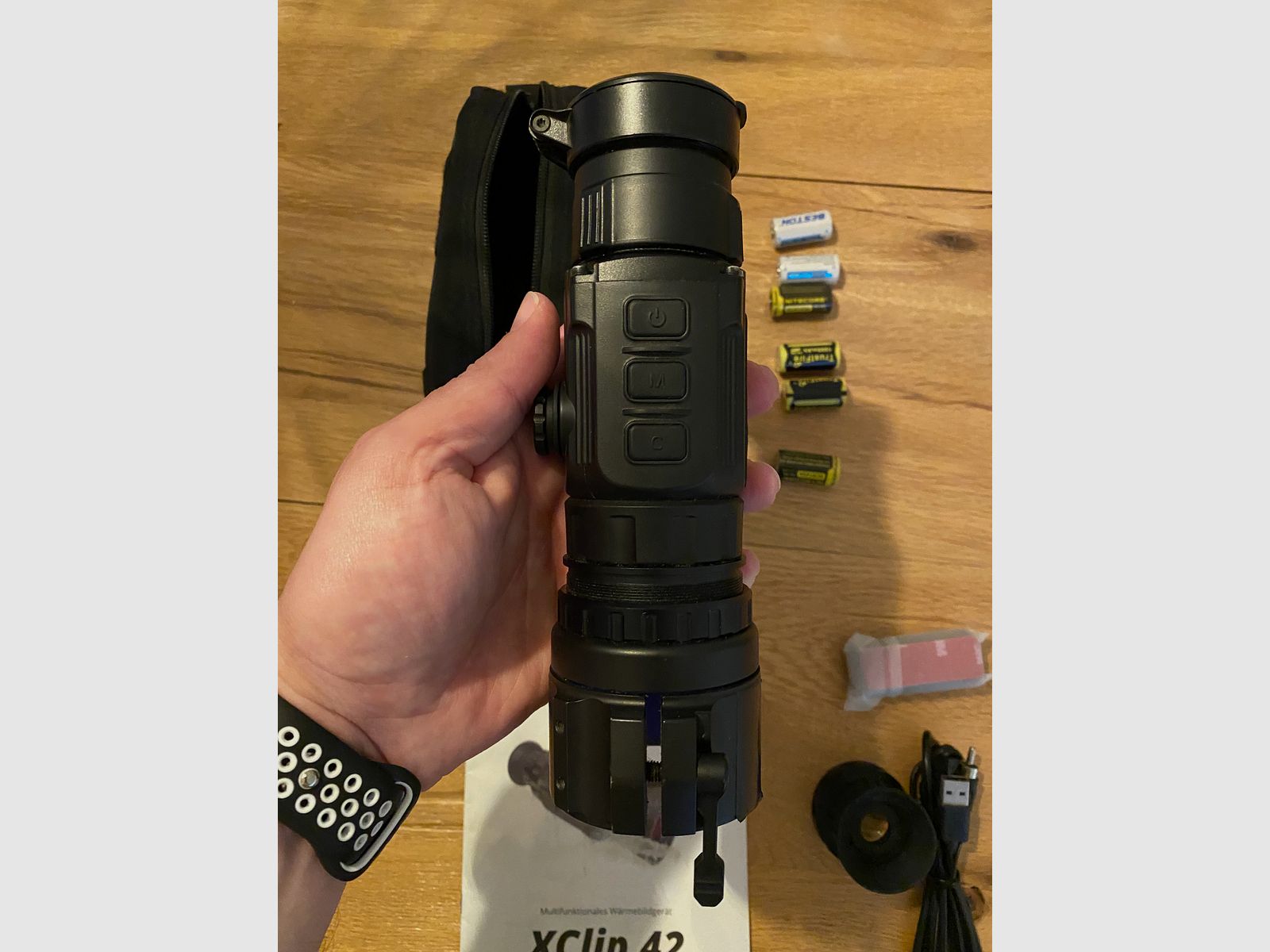Infriray CL42 mit Rusanadapter und Zubehör 
