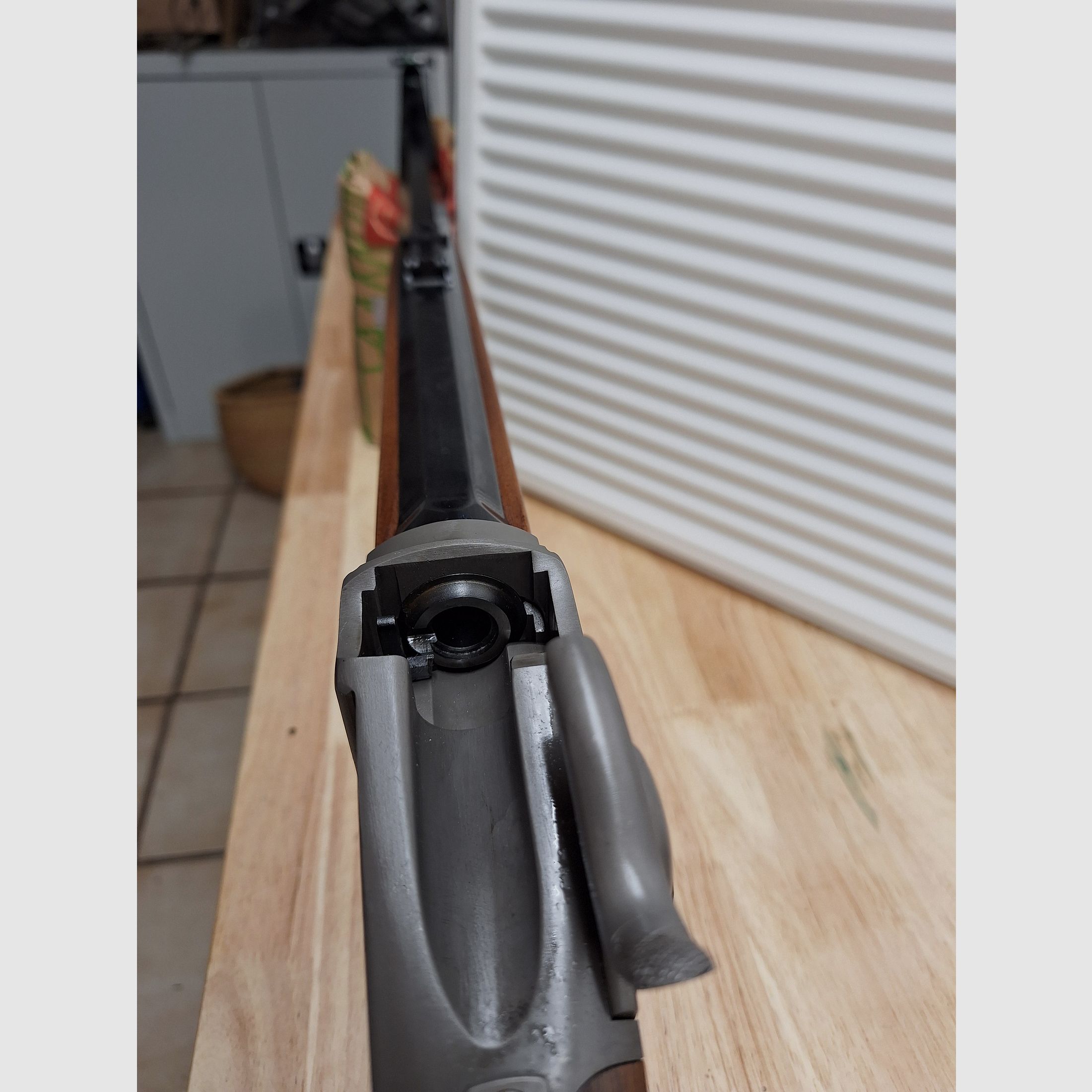 Sharps-geweer .45-120 Sharps met spindeldiopter
