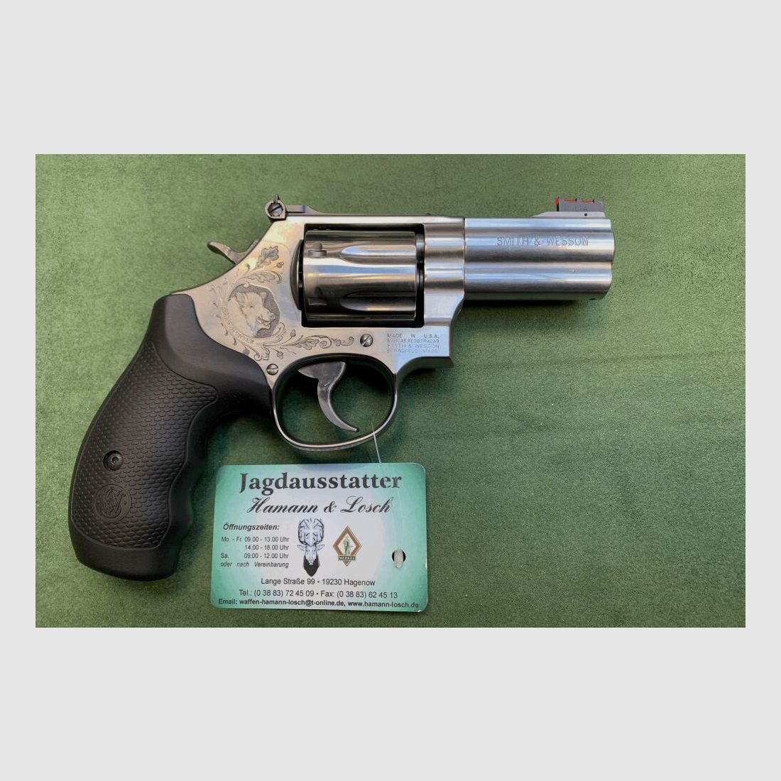 Smith & Wesson S&W Revolver Mod. 686 Boar Hunter, 3" WO, .357Mag