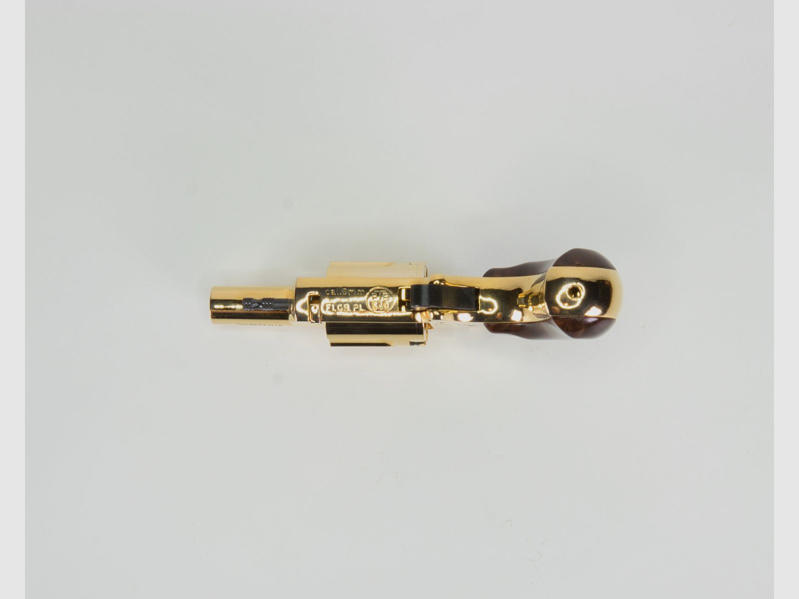 Röhm Little Joe blank firing revolver caliber 6mm Flobert Gold Edition