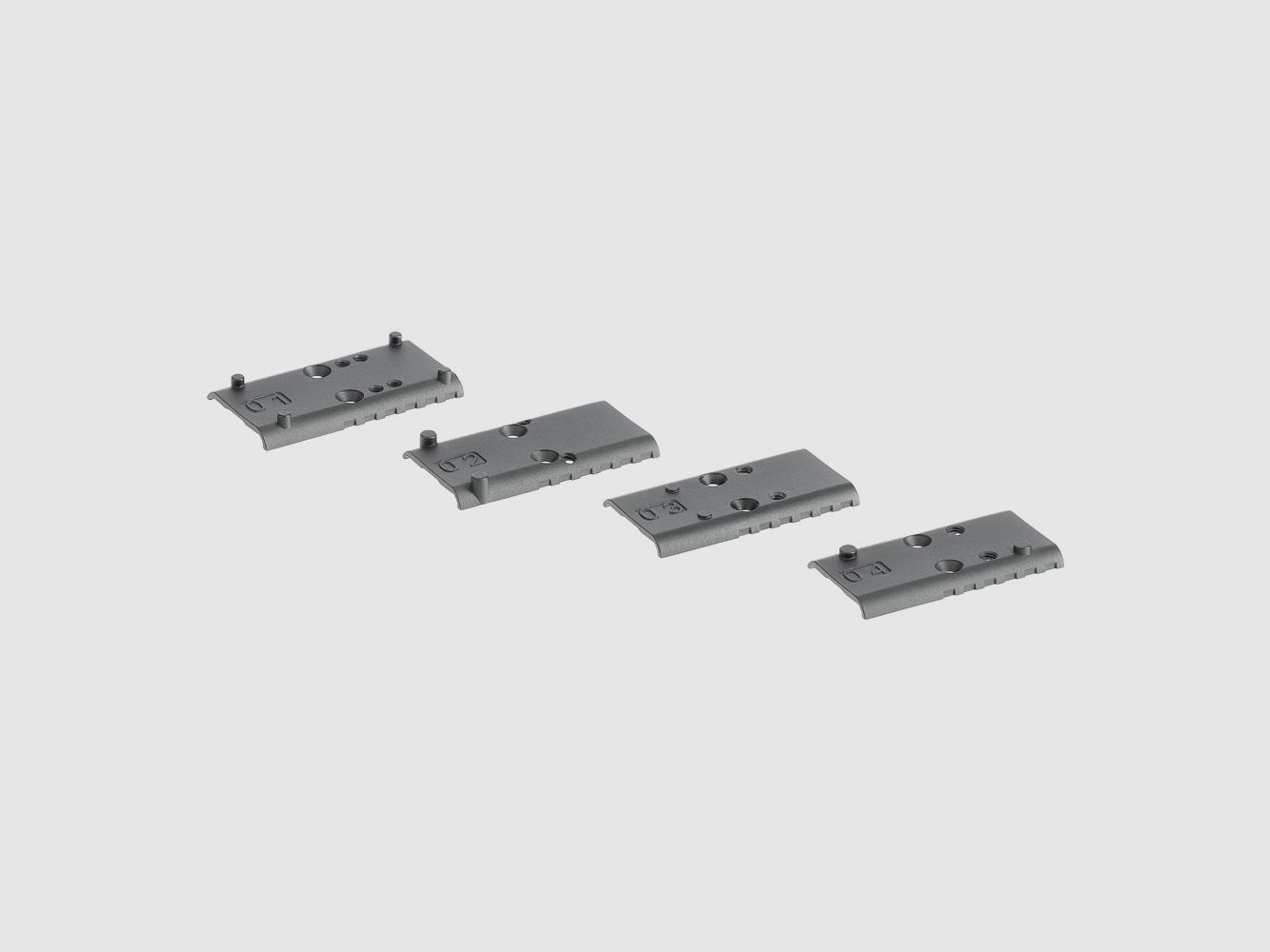 Umarex I Glock Adapterplatten MOS 4er-Set