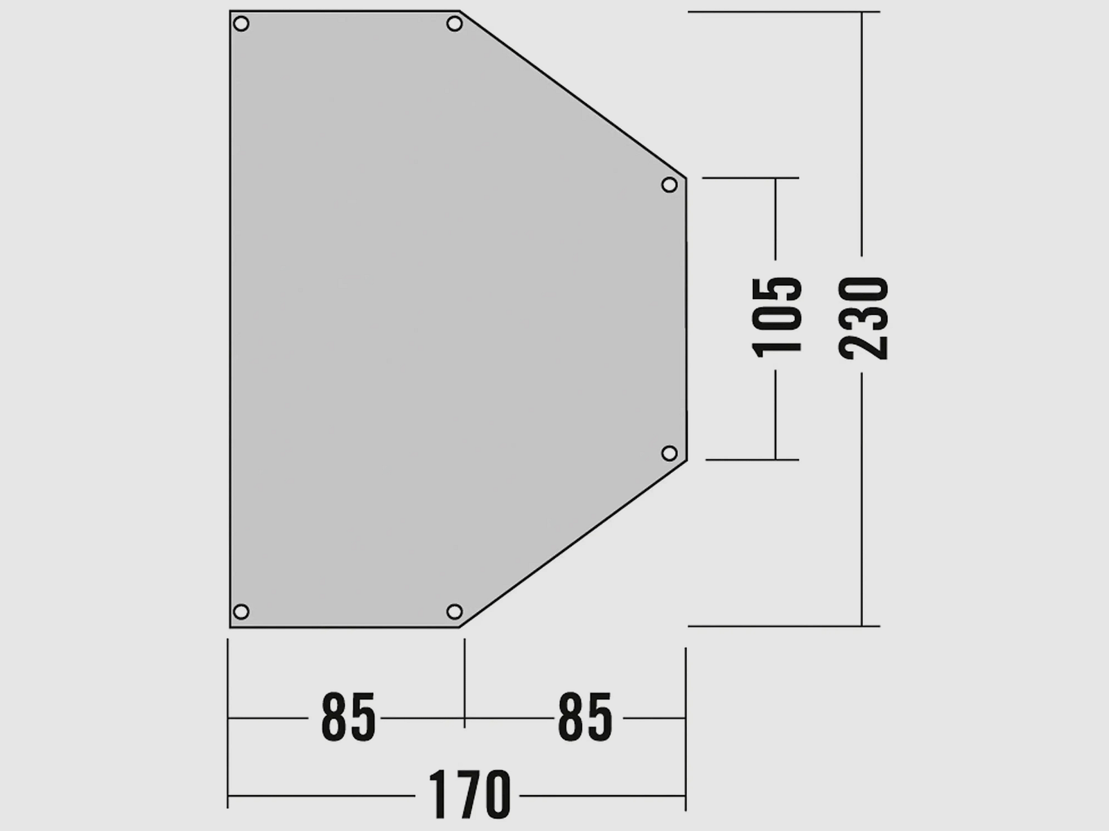 Tatonka Apsidenunterlage Family white
