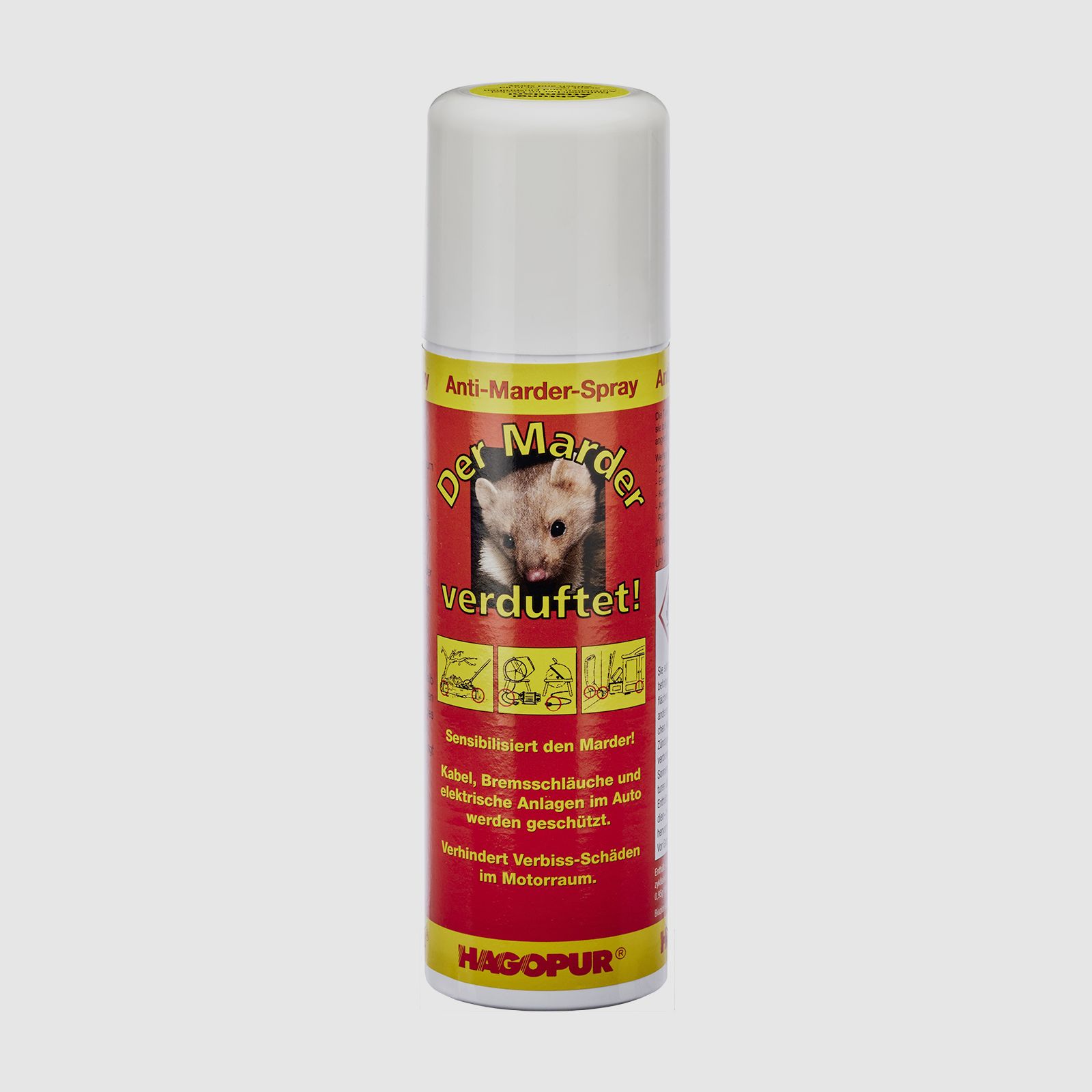 Spray anti-marder Hagopur, 200 ml.