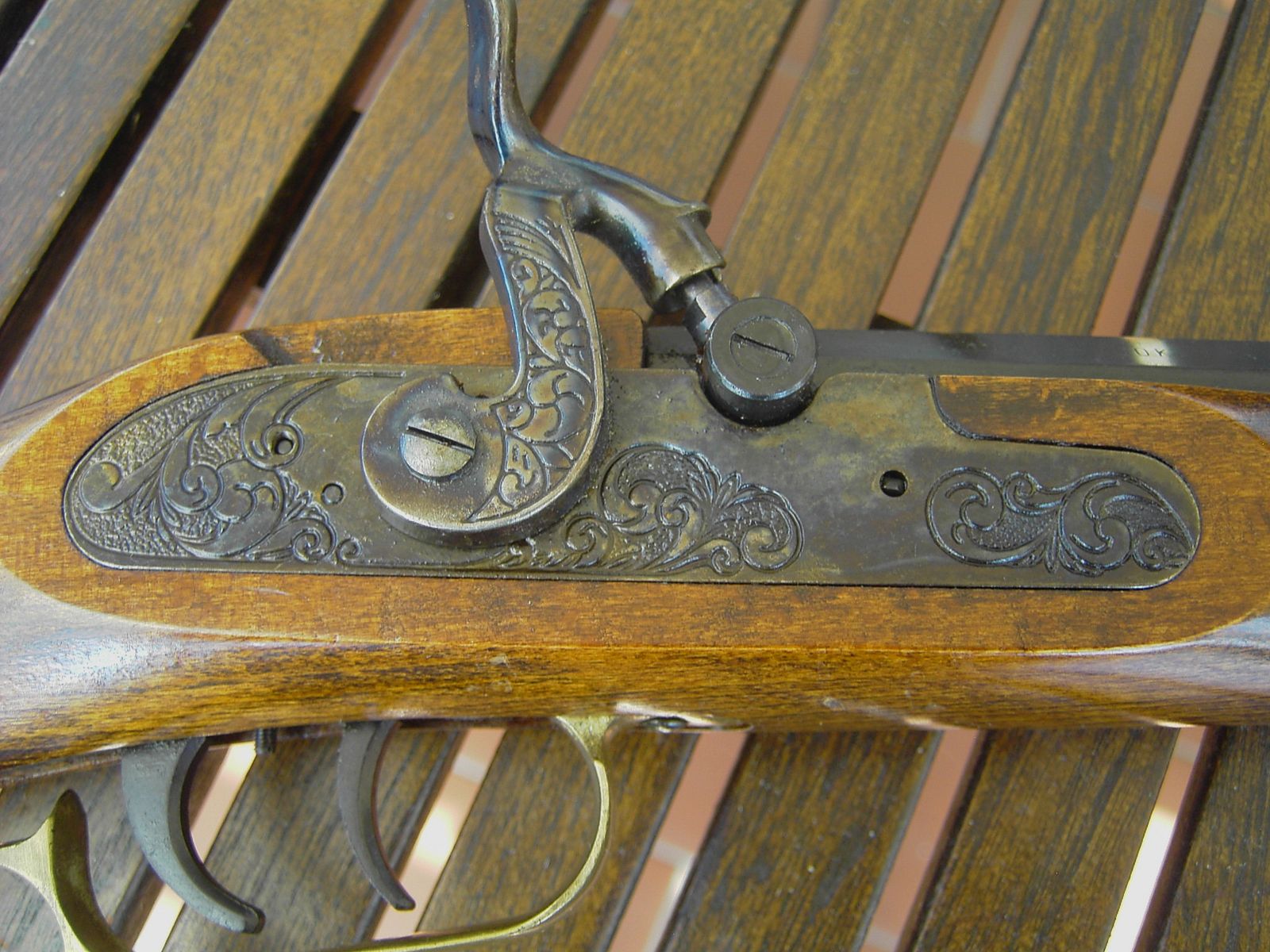 Vorderlader Dikar Made in Spain Hawken Rifle 45 cal.