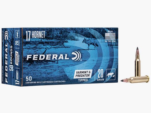 American Eagle .17Hornet Tipped Varmint 1,3g - 20gr