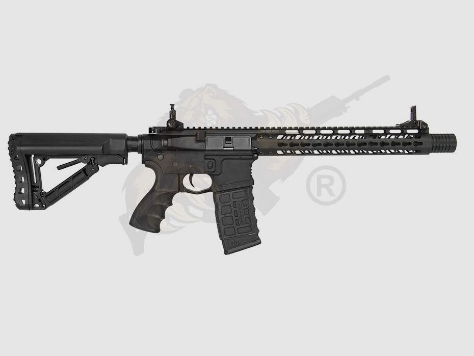 G&G CM16 Wild Hog 12" Airsoft mit ETU - max 0,5 Joule