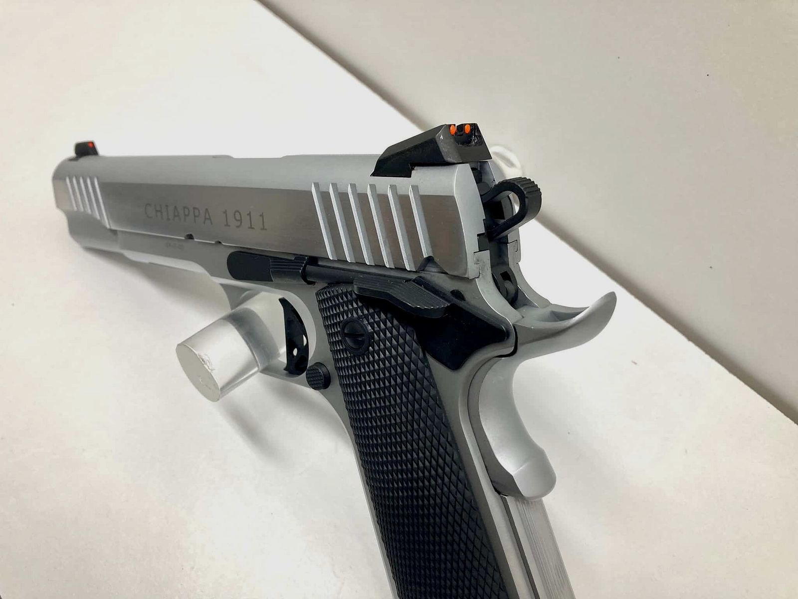 CHIAPPA 1911 Superior Chrome 5″ | 9mm Luger