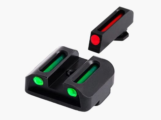 TRUGLO Fiber Optic Sights for Glock (Gen1 - Gen5) - 17/19