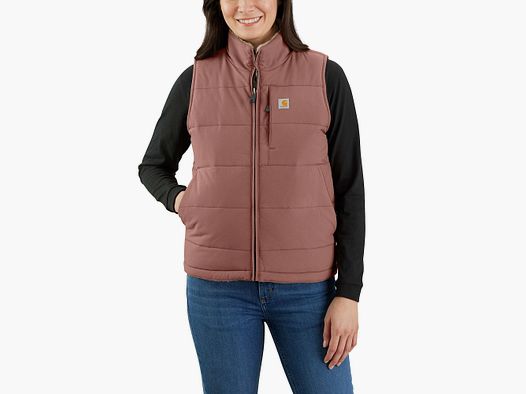 Carhartt Midweight Utility Reversible Vest Women's Nutmeg M