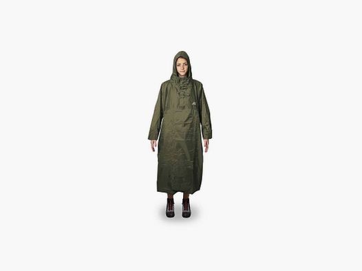 Regenponcho Grün Marsupio