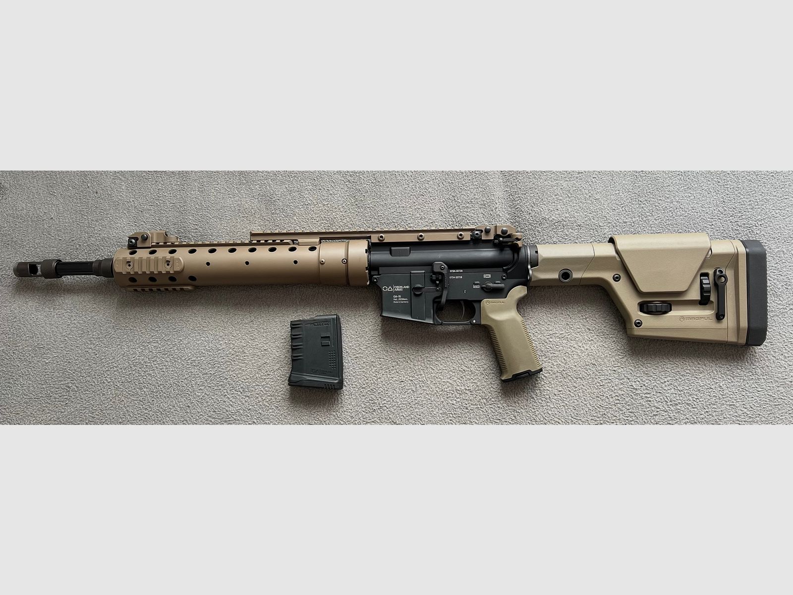 Oberland Arms OA-15 with PRI MK 12 MOD H GEN III Kit
