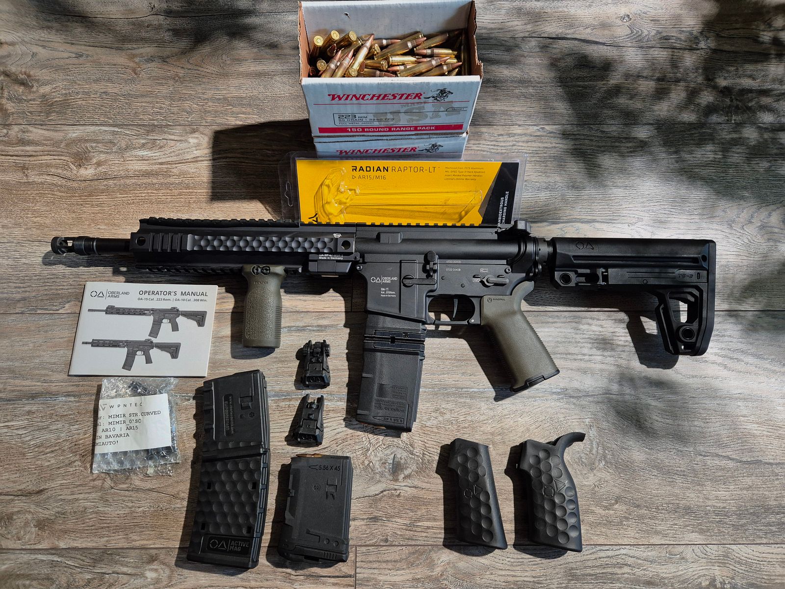 Oberland Arms OA15 PR M11 12" .223 rem Sport 