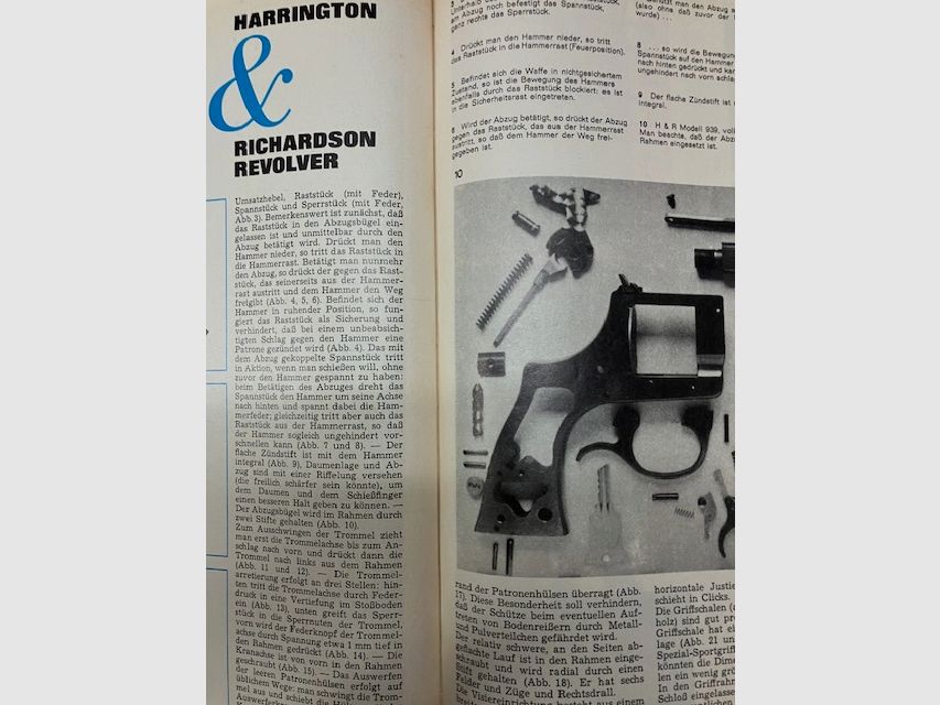  Revista de Armas Alemana DWJ Año 1968 (todas las 12 ediciones encuadernadas) 