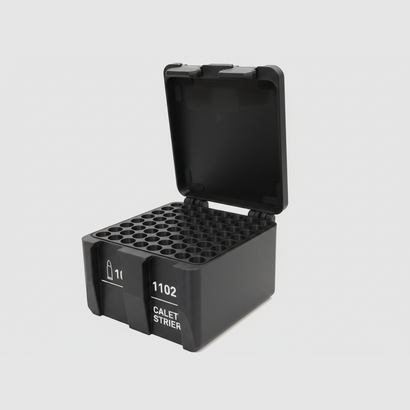 Filamelt Munitionsbox / 28 Nosler / 'Klapp- / Rastdeckel' / Patronenbox, Ammo Box