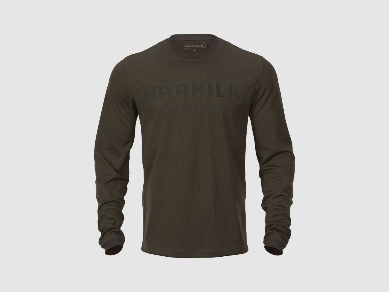 T-shirt Harkila MOUNTAIN HUNTER L/S / Shadow brown, image 1 of 3