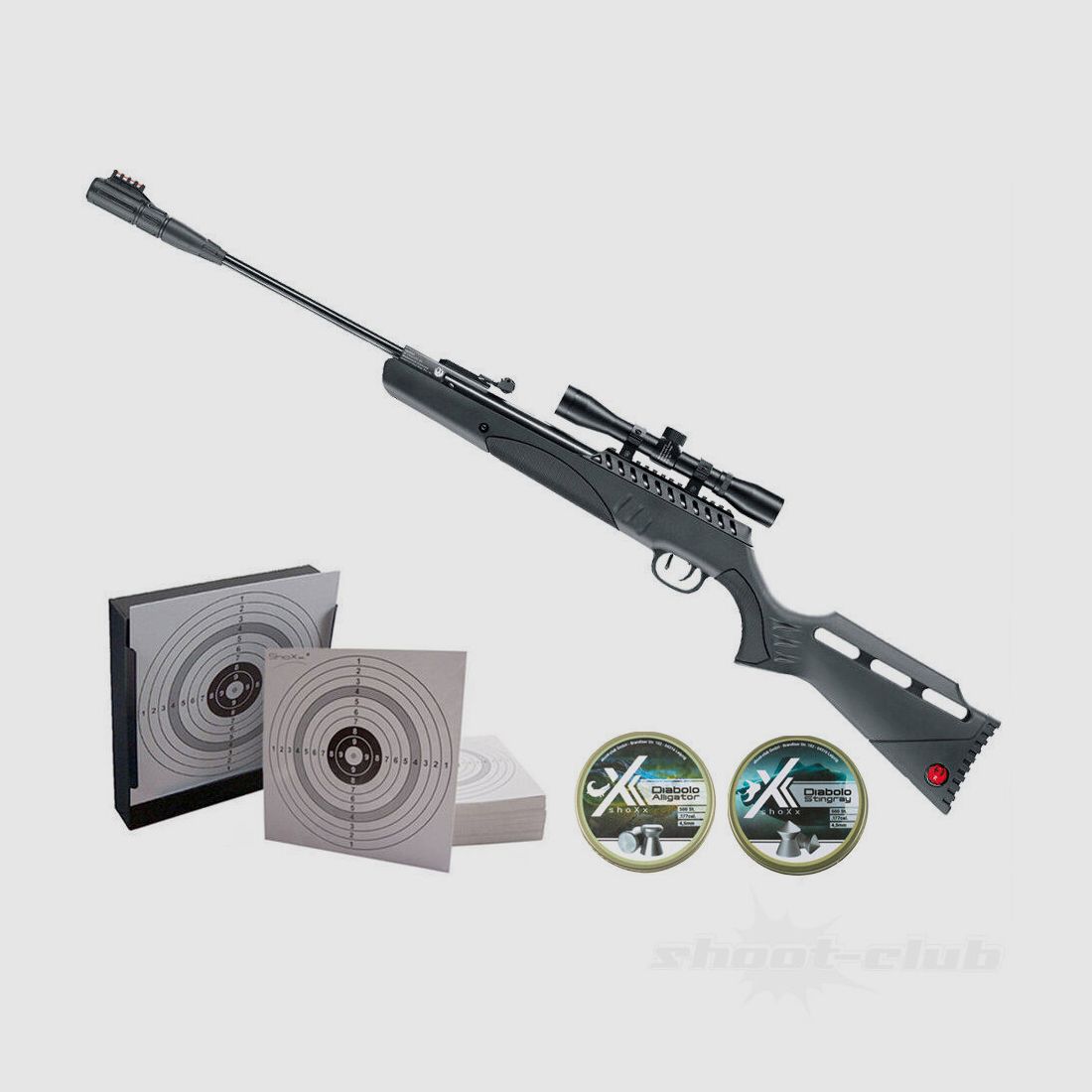 Ruger	 Ruger Targis Hunter 4,5 mm Diabolos Kugelfang Set