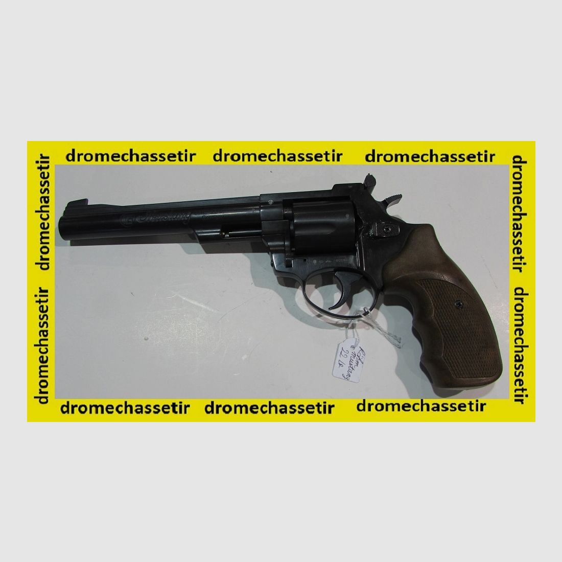 Revolver Rohm Mustang cal 22lr, canon 6 pouces, comme neuf, image 2 sur 3