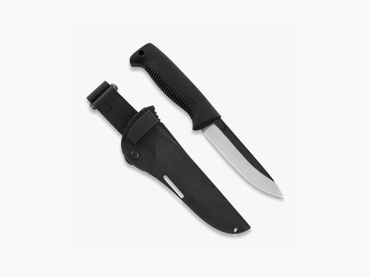 Peltonen Knives M07 Ranger Puukko Sissipuukko FJP146 unbeschichtet Kunststoffscheide schwarz