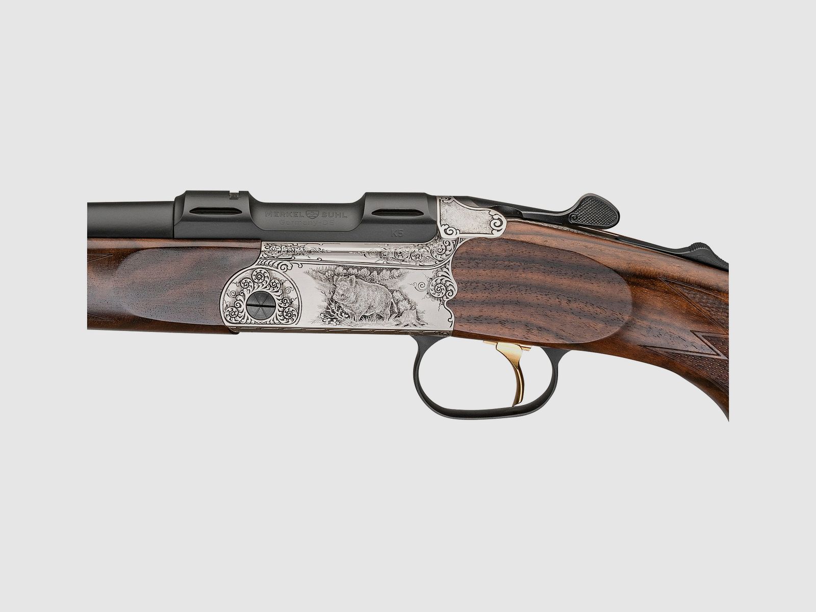 Merkel K5 Jagd, Kal. 7x57 R