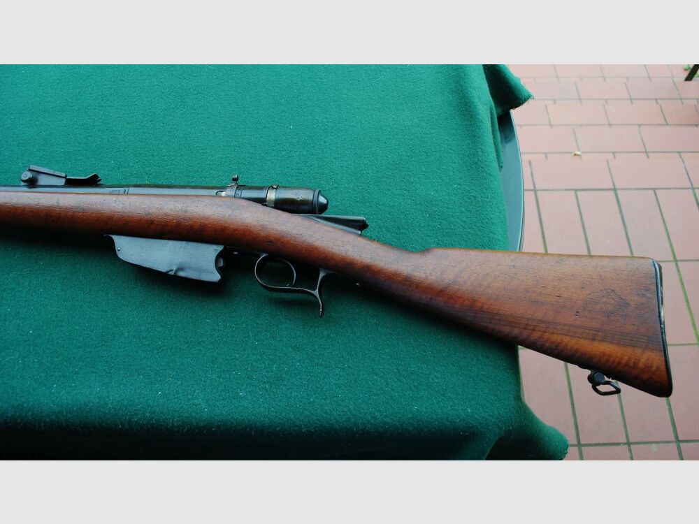 seltenes Mod. Vetterli 1870/87/15, Brescia 1878