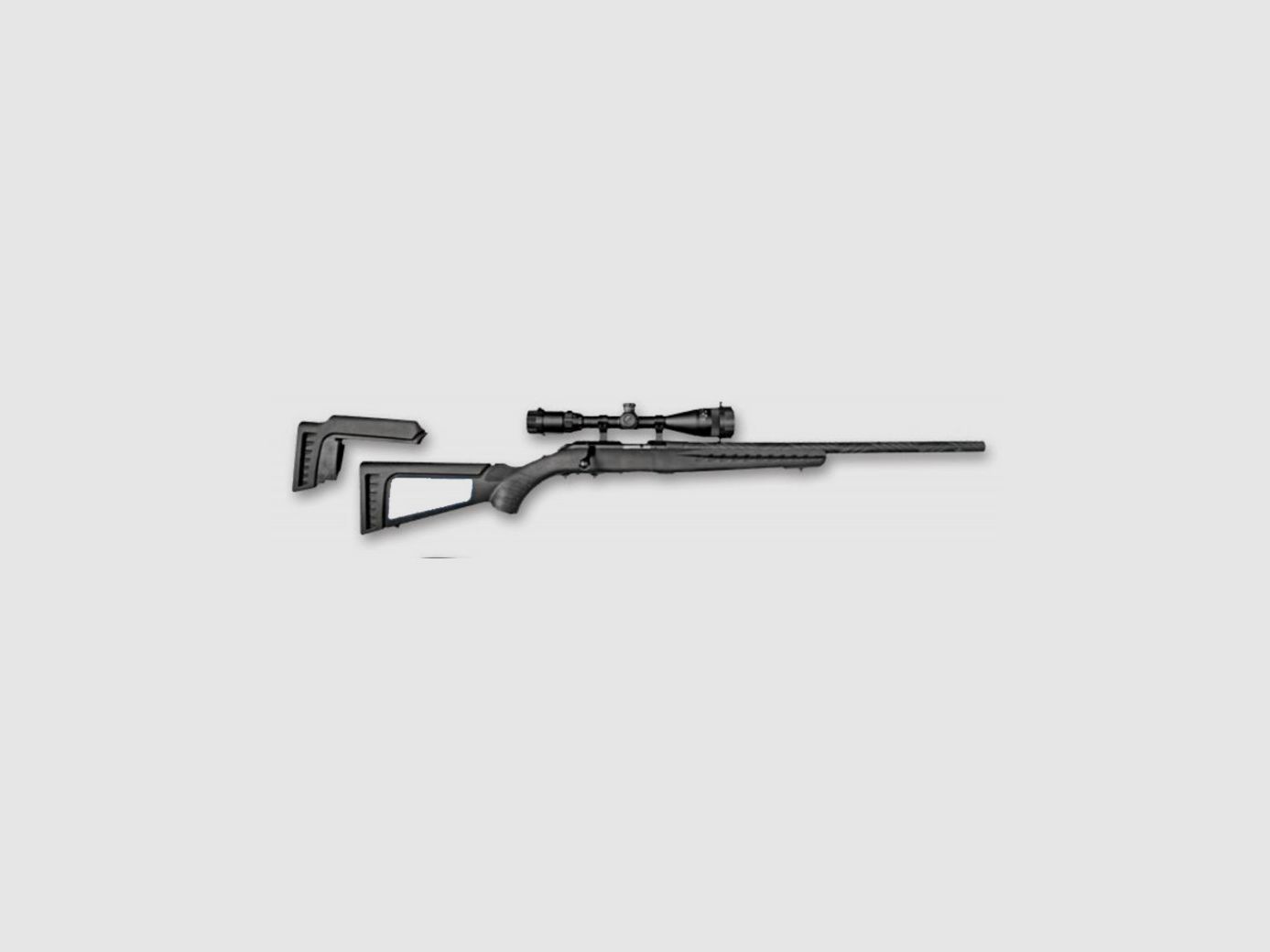 Carabine à verrou Ruger American Rimfire calibre .22LR 22'' + Lunette 3-9x40