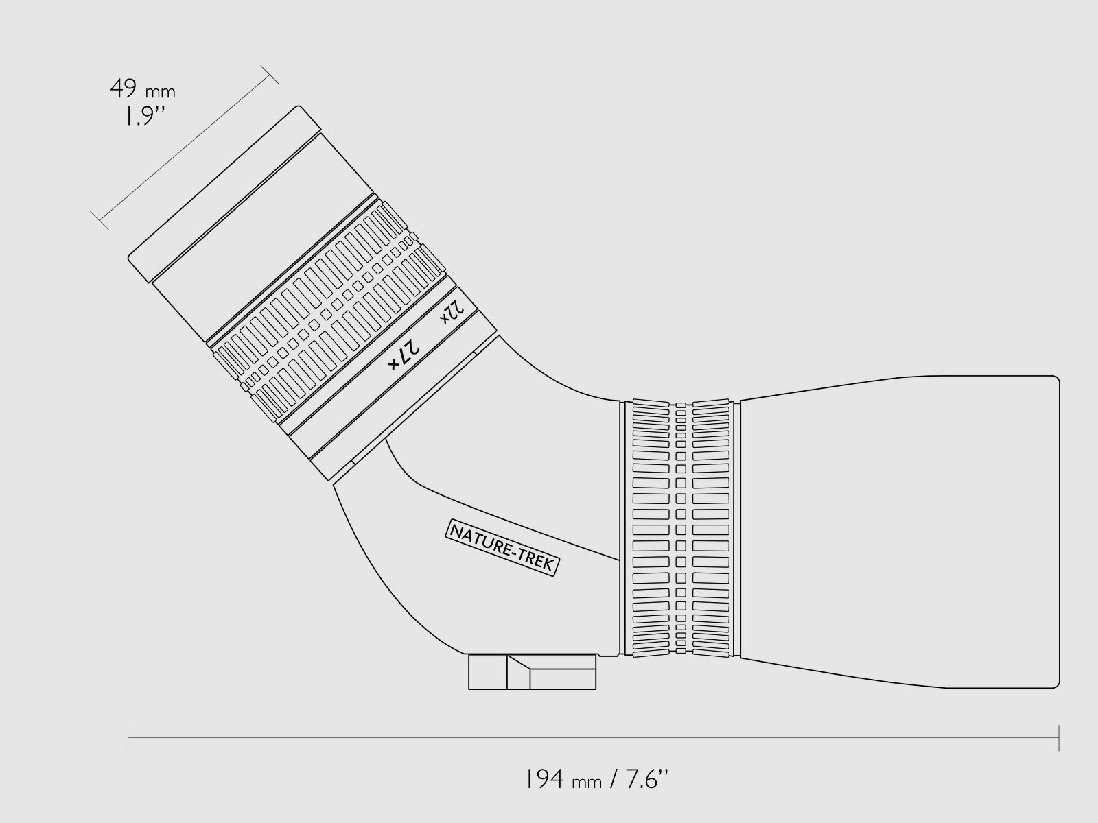 HAWKE 55210 NATURE-TREK 9-27X56 SPEKTIV