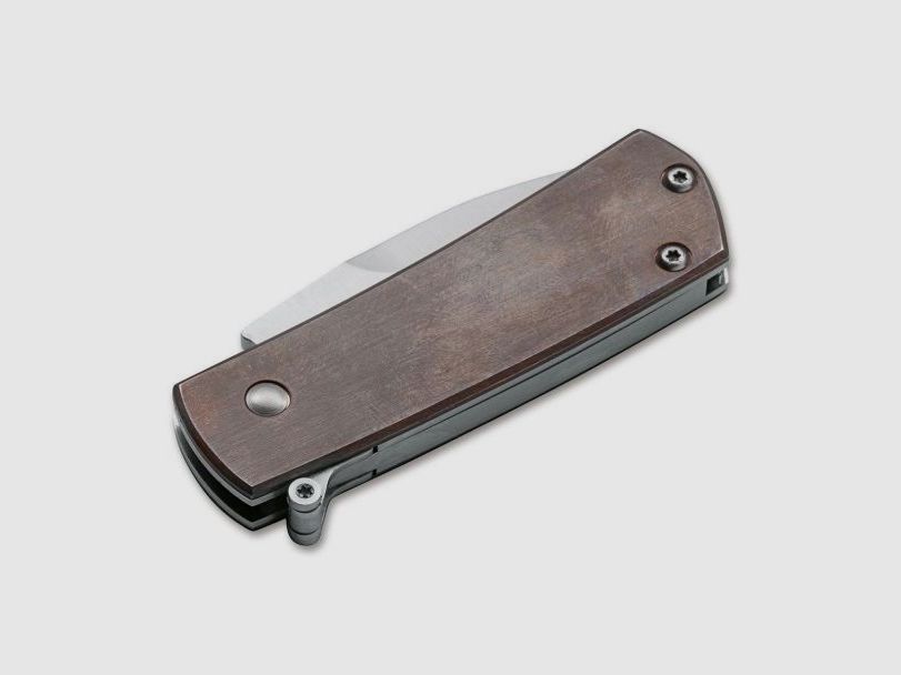Böker Plus Shamsher Copper automatische mes, afbeelding 3 van 14