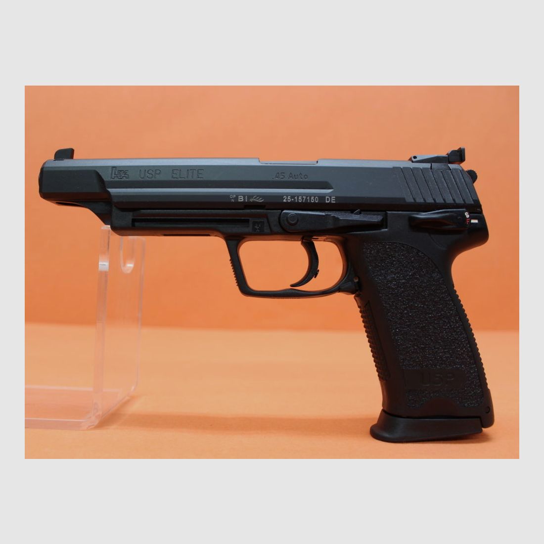 Heckler&Koch Ha.Pistole .45Auto Heckler&Koch/H&K HK USP ELITE 152mm Lauf/ Mikrometervisier (.45ACP/.45A.C.P.)
