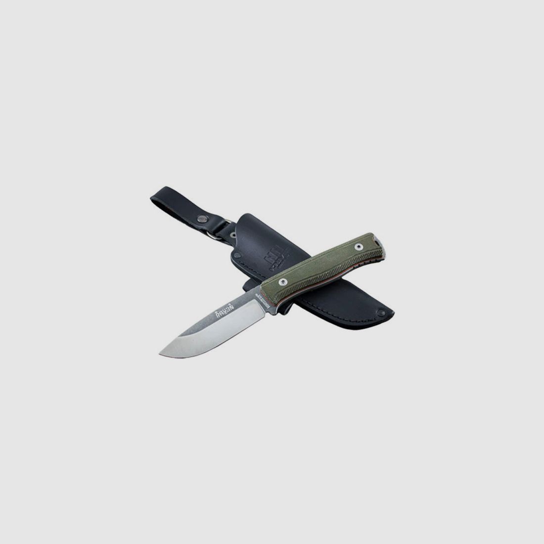 COUTEAU NN KNIVES RAVEN III VERT, image 2 sur 6