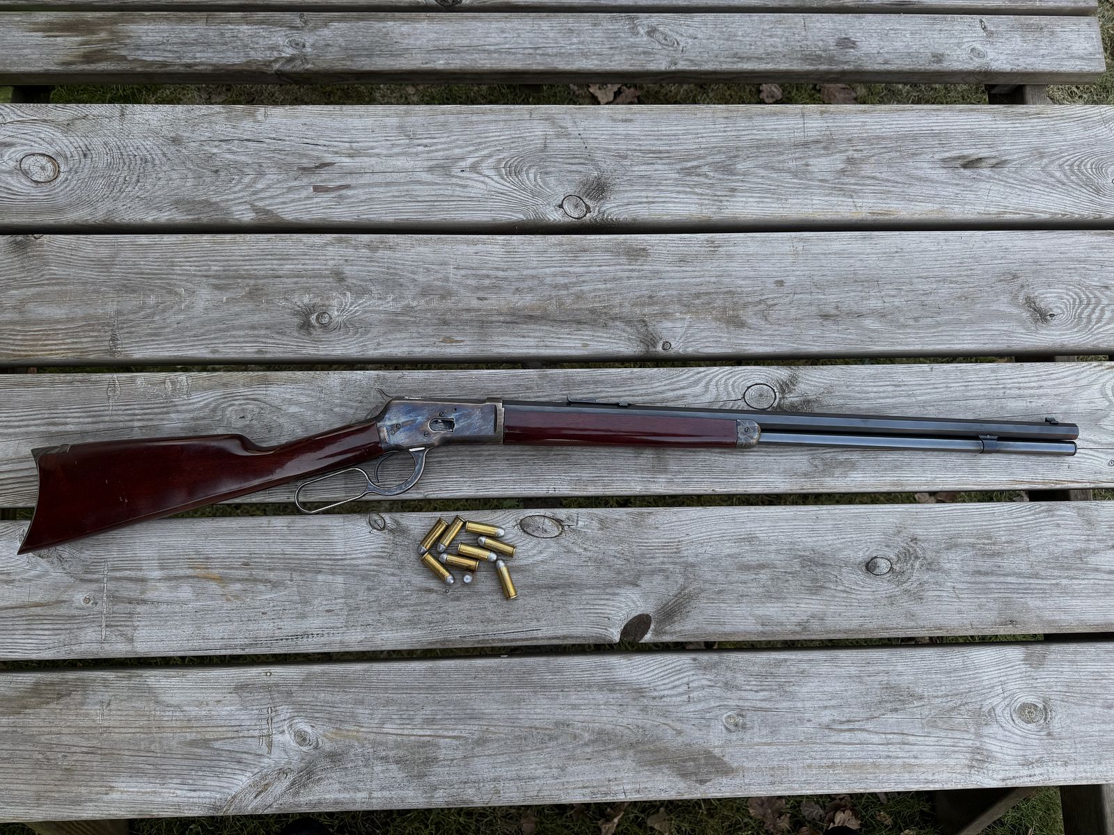 Winchester 1892 replica in caliber .45 Colt