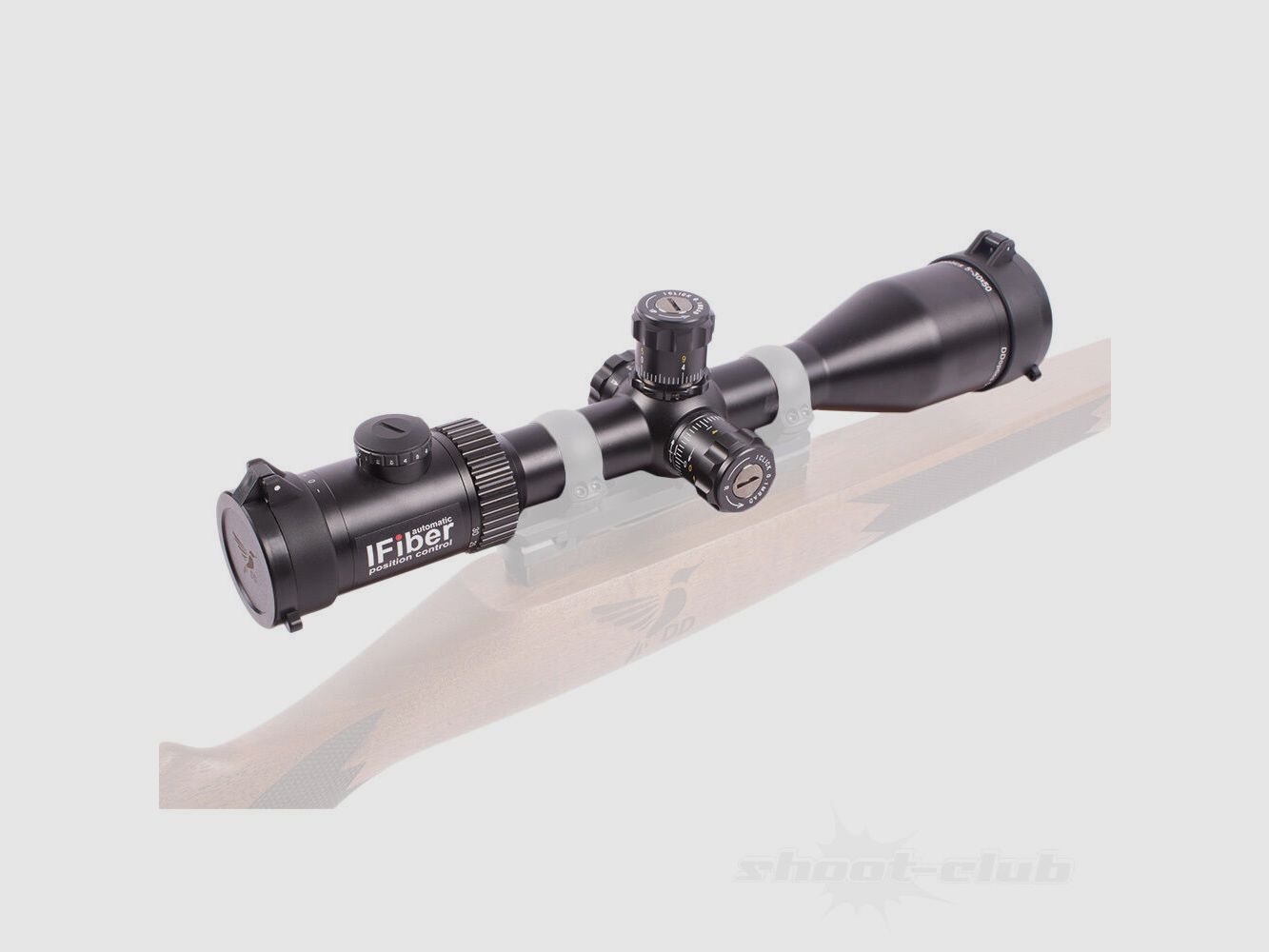 DDoptics Nighteagle 5-30x50 NFX MILDOT / MRAD inkl. iFiber