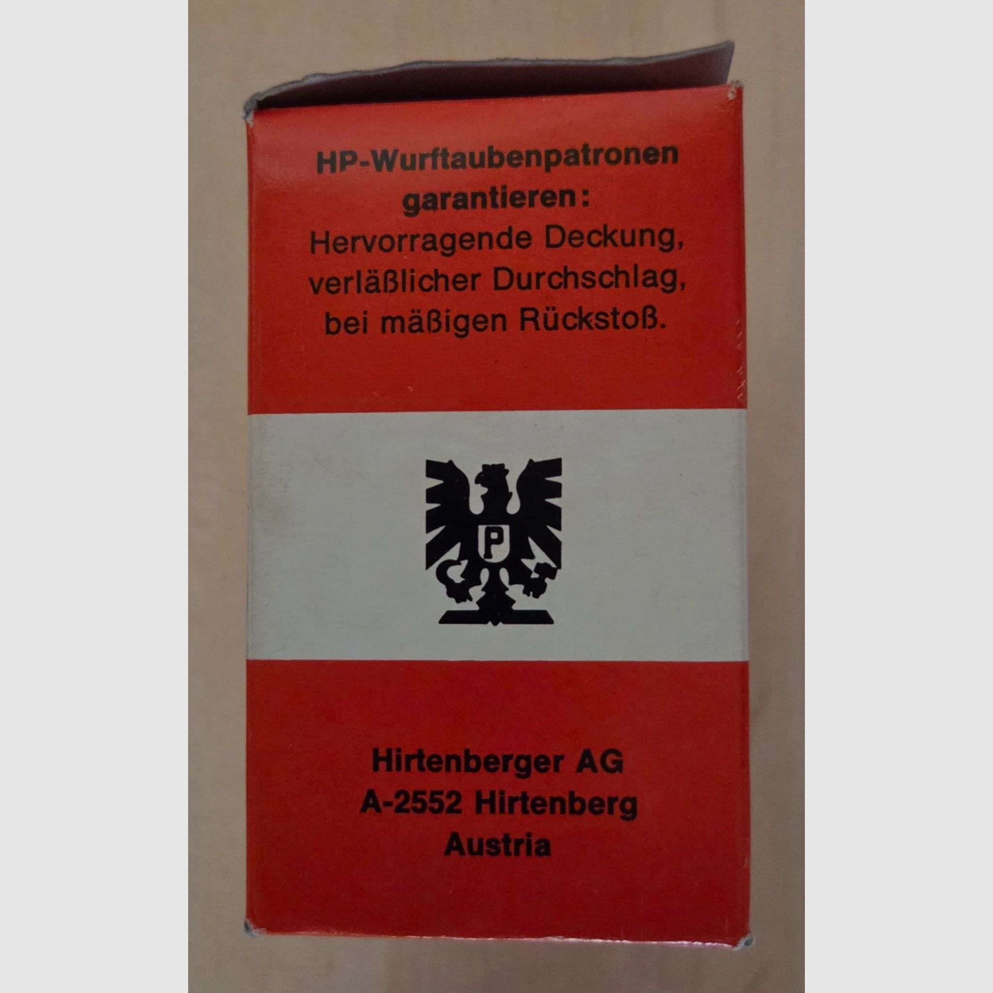 Hirtenberger TRAP Munition  2,4mm 28gr.  Blei