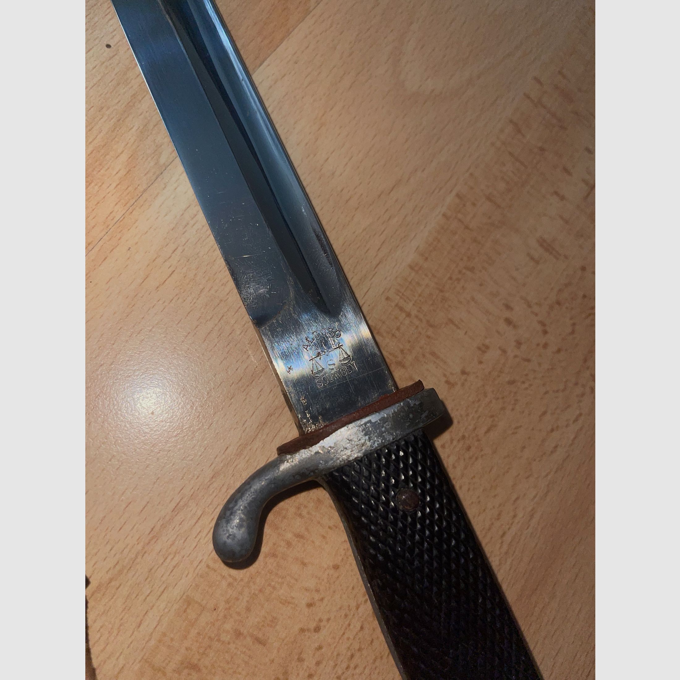 Ausgeh-Bajonett K98 Seitengewehr ALCOSO Solingen