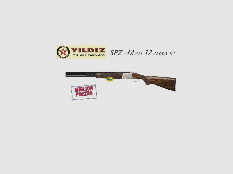 YILDIZ Bockdoppelflinte Kal.12 Slug Lauf 60 cm