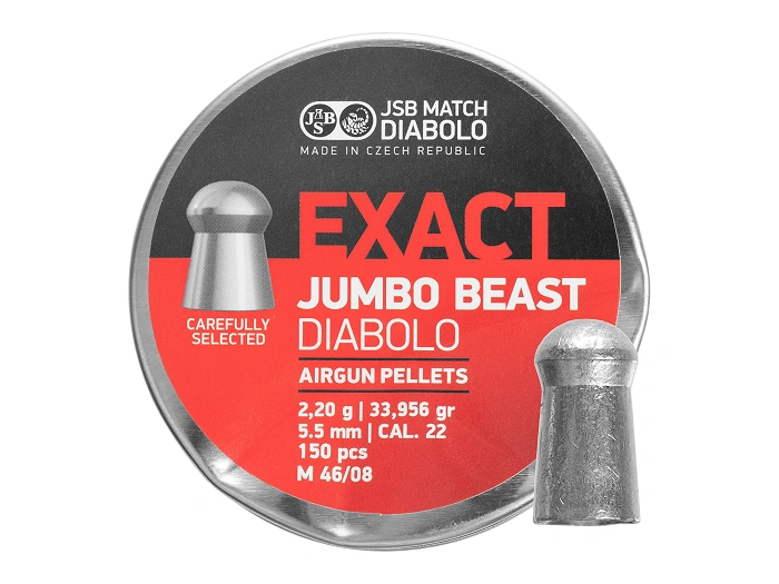 5.52 mm diabolo pellets JSB Exact Jumbo Beast 150 (546387-150), image 1 of 16