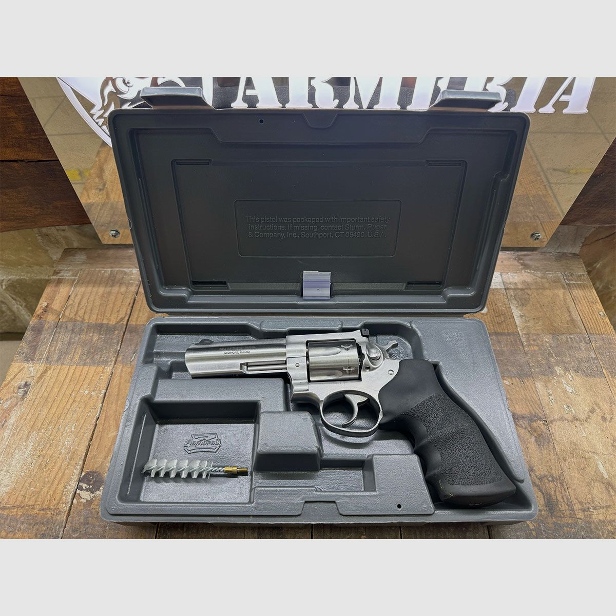 GEBRAUCHT – REVOLVER – RUGER MOD. GP100 4" Kal. 357 Mag., Bild 6 von 6