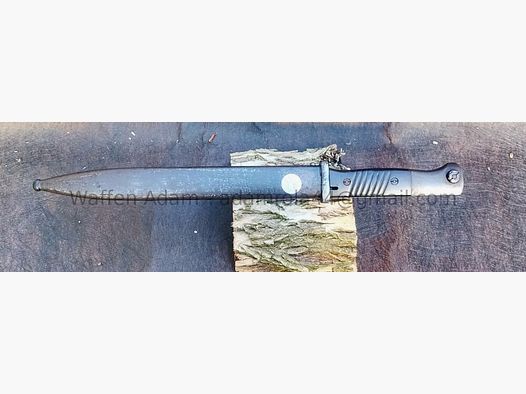 Bajonett M84/K98 K. 98k 1940 / Hersteller : "J.Sch" nummerngleich!