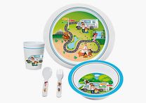 Stoviglie per bambini Time to travel 3+