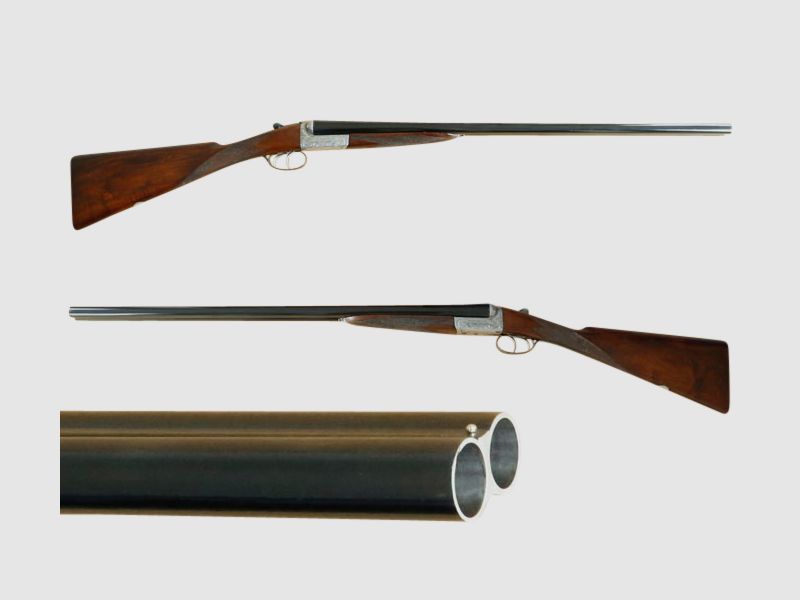 Podwójna strzelba Webley & Scott, kal. 12/65