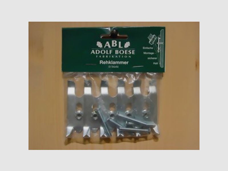 Ree / Bok Gehoorntang Klemmen - Inhoud: 5 stuks